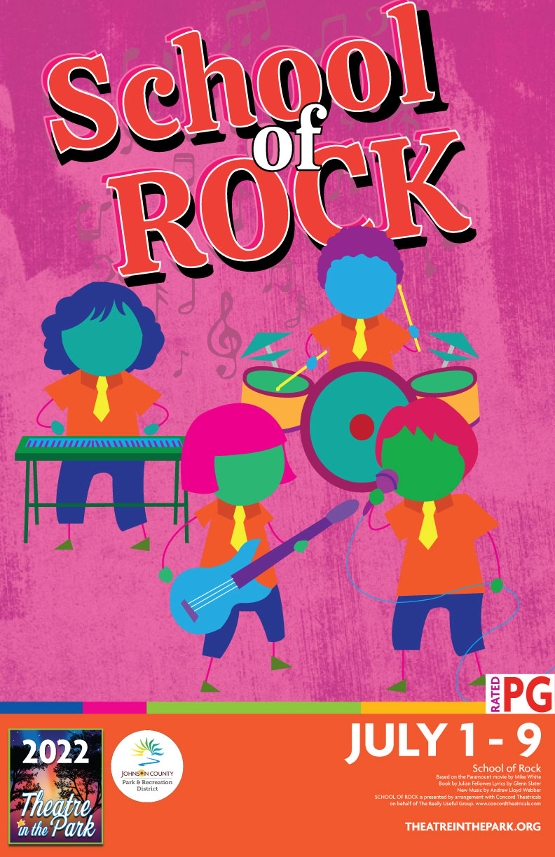 School of Rock Show poster