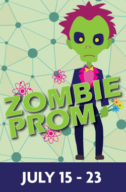zombie prom show poster