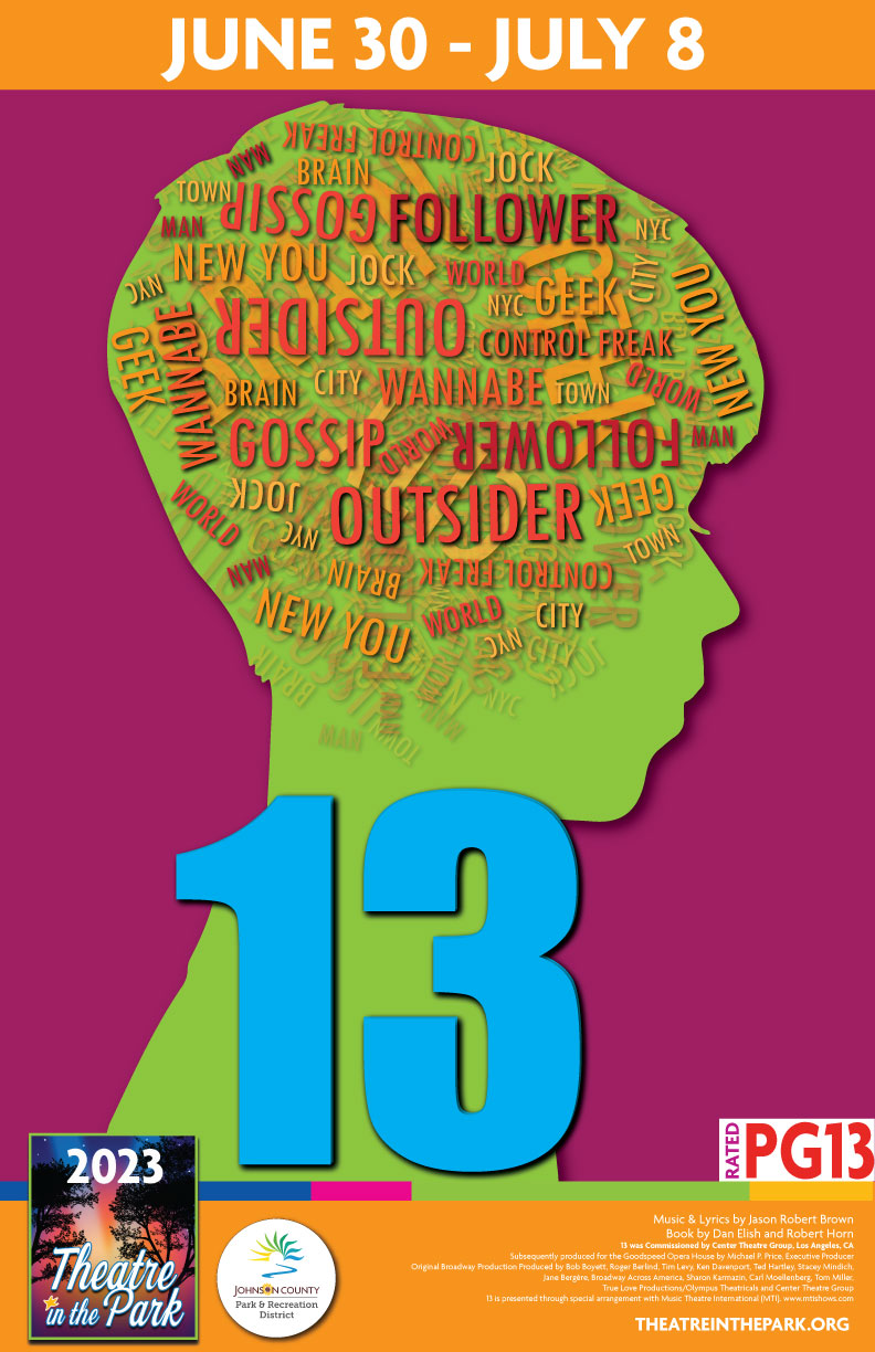 13 the musical show poster