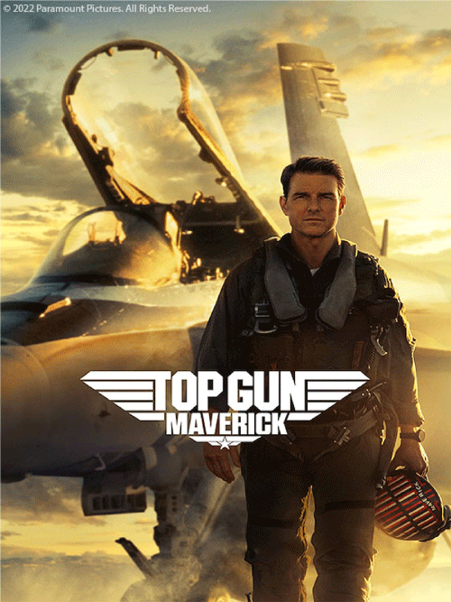 Movie poster for Top Gun Maverick