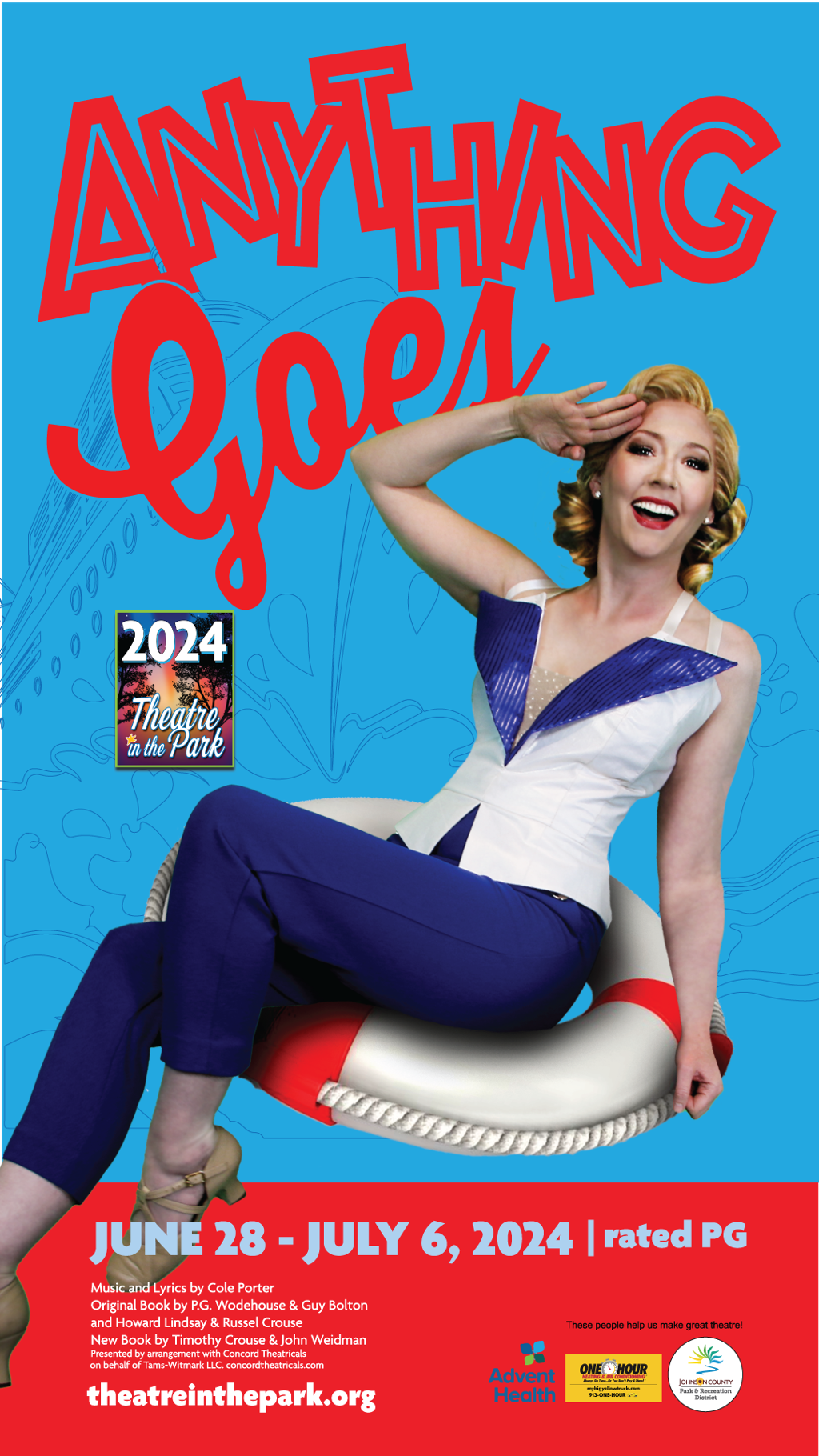 Anything Goes Show Poster