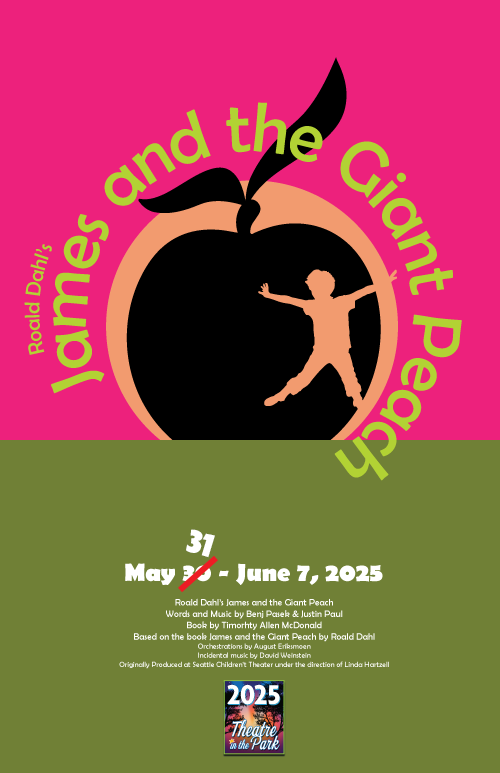 jAMES AND THE GIANT PEACH SHOW POSTER