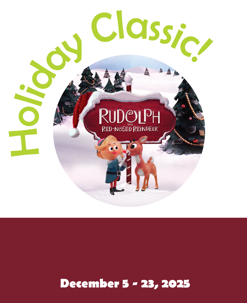 Holiday Classic Rudolph the red nosed reindeer show poster