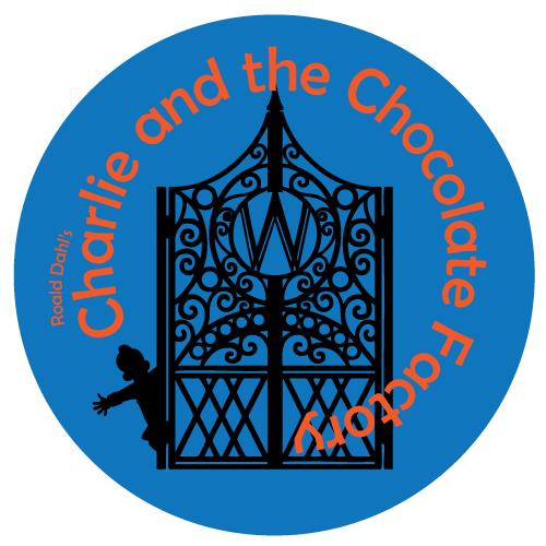 Charlie and the chocolate factory show button