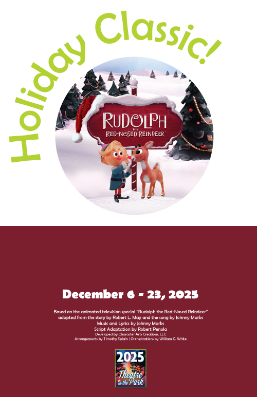 Holiday Classic Rudolph the red nosed reindeer show poster