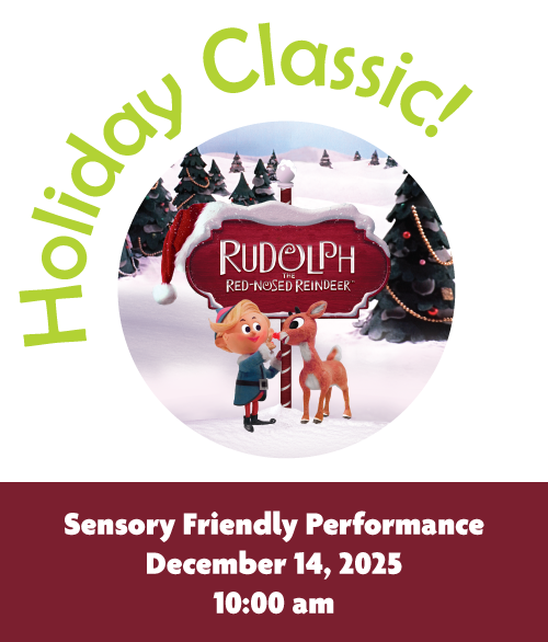 Rudolph Sensory Friendly Performance Poster