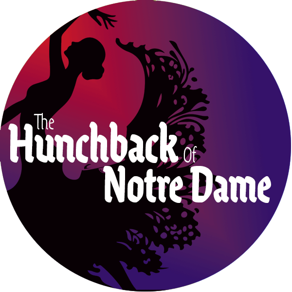 Circle Image with Hunchback of Notre Dame Logo