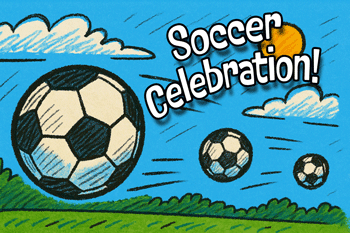 soccer celebration!