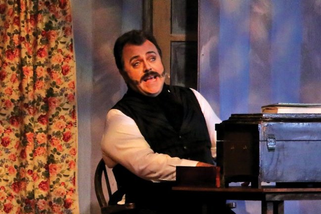 Jay Coombes as "The Beadle"<br />
<em>Sweeney Todd</em> - The Demon Barber of Fleet Street • 2012