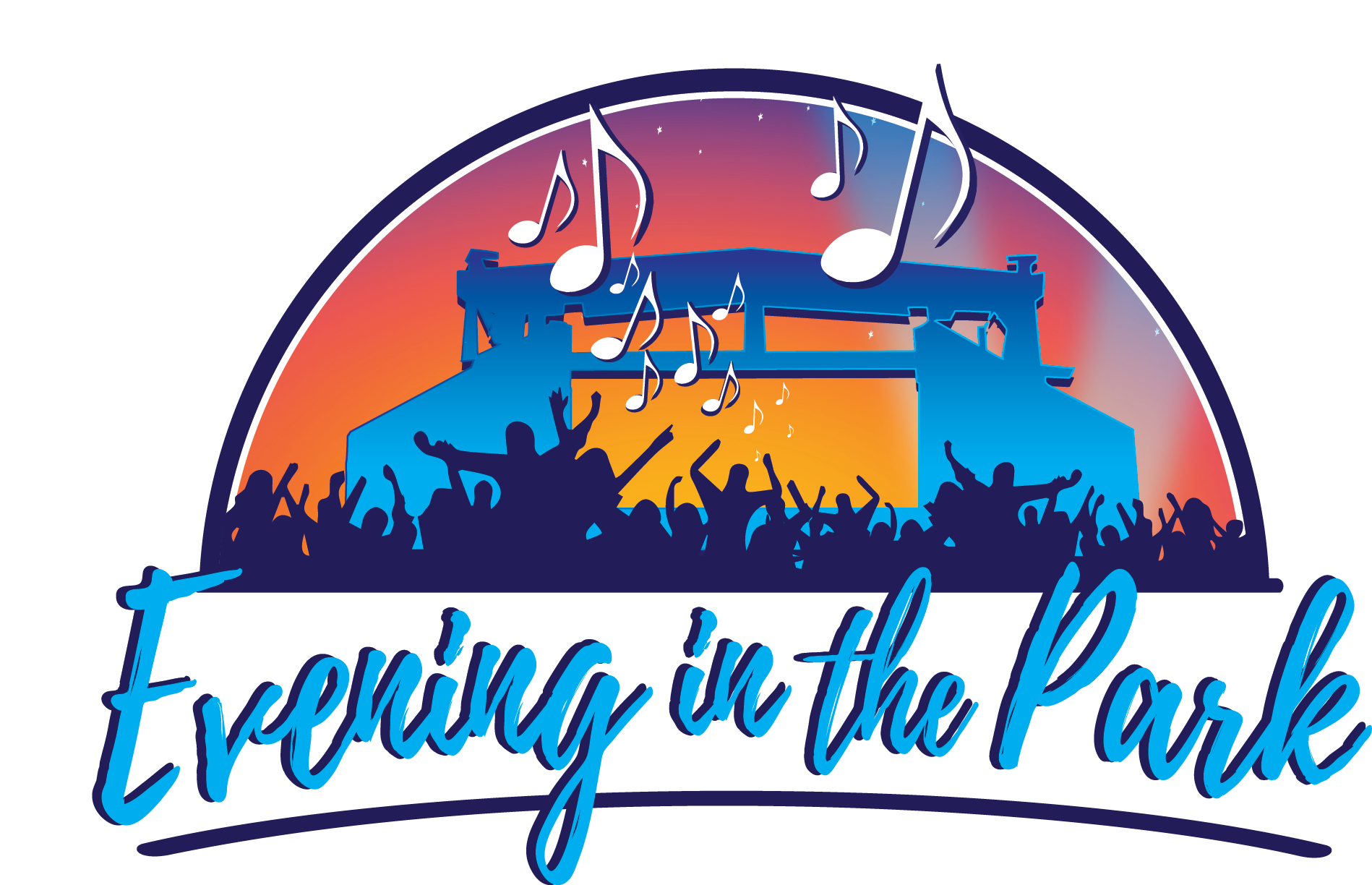 evening in the park logo
